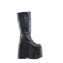 Load image into Gallery viewer, Zapatos con plataforma Demonia STACK-301 Negro Piel vegana
