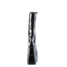 Carregar imagem no visualizador da galeria, Zapatos con plataforma Demonia STACK-301 Negro Pat
