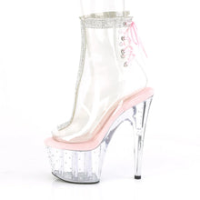 Cargar imagen en el visor de la galería, Tacones Pleaser STARDUST-1018C-2RS Transparente B. Rosa
