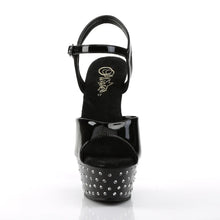 Carregar imagem no visualizador da galeria, Tacones Pleaser STARDUST-609 Negro Charol
