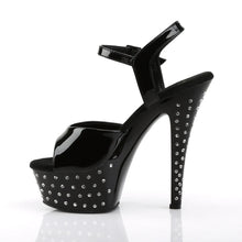 Carregar imagem no visualizador da galeria, Tacones Pleaser STARDUST-609 Negro Charol
