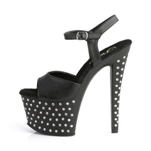 Carregar imagem no visualizador da galeria, Tacones Pleaser STARDUST-709 Negro Piel Sintética
