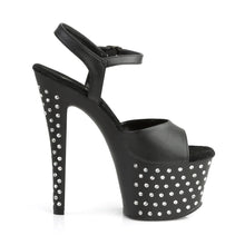 Carregar imagem no visualizador da galeria, Tacones Pleaser STARDUST-709 Negro Piel Sintética

