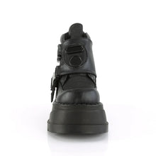 Carregar imagem no visualizador da galeria, Botines Demonia STOMP-15 Negro Piel vegana
