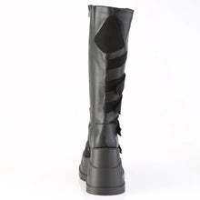 Cargar imagen en el visor de la galería, Botas Demonia STOMP-228 Negro Piel vegana
