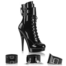Cargar imagen en el visor de la galería, Tacones Fabulicious SULTRY-1023 Negro Charol
