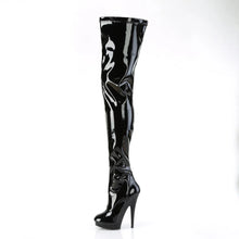 Load image into Gallery viewer, Tacones Fabulicious SULTRY-4000 Negro Stretch Charol
