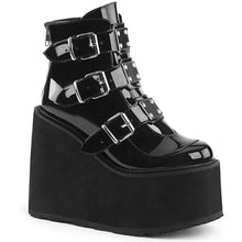 Cargar imagen en el visor de la galería, Botines Demonia SWING-105 Negro Charol
