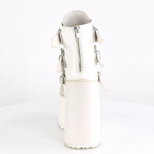 Load image into Gallery viewer, Botines Demonia SWING-105 Blanco Piel vegana
