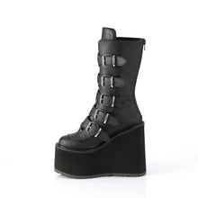 Carregar imagem no visualizador da galeria, Botas Demonia SWING-230 Negro Piel vegana
