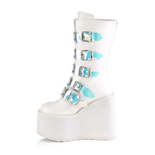 Load image into Gallery viewer, Botas Demonia SWING-230 Blanco Piel vegana
