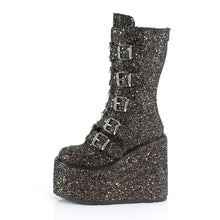 Load image into Gallery viewer, Botas Demonia SWING-230G Negro Multi Glitter
