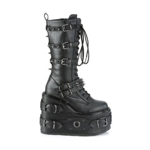 Carregar imagem no visualizador da galeria, Botas Demonia SWING-327 Negro Piel vegana
