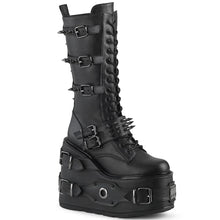 Carregar imagem no visualizador da galeria, Botas Demonia SWING-327 Negro Piel vegana
