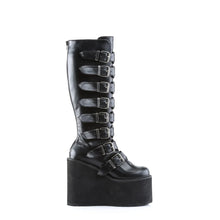 Carregar imagem no visualizador da galeria, Botas Demonia SWING-815 Negro Piel vegana
