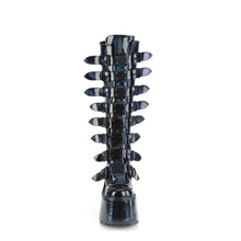 Cargar imagen en el visor de la galería, Botas Demonia SWING-815 Negro Holographic Pat
