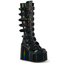 Cargar imagen en el visor de la galería, Botas Demonia SWING-815 Negro Holographic Pat
