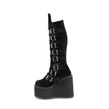 Cargar imagen en el visor de la galería, Botas Demonia SWING-815 Negro Velvet

