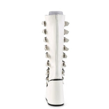 Load image into Gallery viewer, Botas Demonia SWING-815 Blanco Piel vegana
