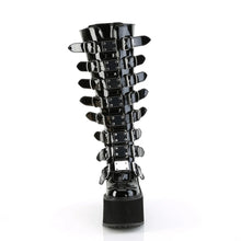 Carregar imagem no visualizador da galeria, Botas Demonia SWING-815WC Negro Pat
