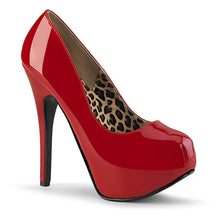 Cargar imagen en el visor de la galería, Tacones Bordello TEEZE-06 Rojo Charol

