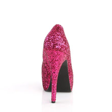 Cargar imagen en el visor de la galería, Tacones Pleaser Pink Label TEEZE-06GW H. Rosa Purpurina
