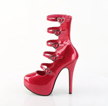 Load image into Gallery viewer, Botas Bordello TEEZE-23 Fuchsia Purpurina Charol
