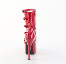 Load image into Gallery viewer, Botas Bordello TEEZE-23 Fuchsia Purpurina Charol

