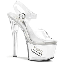 Carregar imagem no visualizador da galeria, Tacones Pleaser TIPJAR-708-5 Transparente

