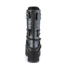 Carregar imagem no visualizador da galeria, Zapatos con plataforma Demonia TRASHVILLE-138 Negro Piel vegana
