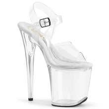 Cargar imagen en el visor de la galería, Tacones Pleaser TREASURE-808FLA Transparente
