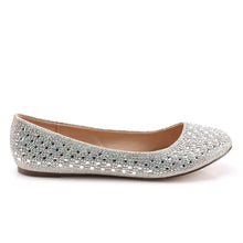 Load image into Gallery viewer, Tacones Fabulicious TREAT-06 Nude Purpurina Fabric

