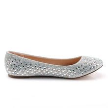 Load image into Gallery viewer, Tacones Fabulicious TREAT-06 Plata Purpurina Fabric
