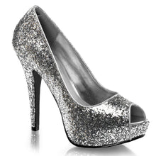 Load image into Gallery viewer, Zapatos Fabulicious TWINKLE-18G Plata Purpurina
