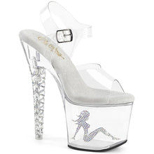 Carregar imagem no visualizador da galeria, Tacones Pleaser UNICORN-708TGRS Transparente
