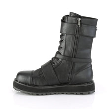 Carregar imagem no visualizador da galeria, Zapatos con plataforma Demonia VALOR-220 Negro Piel vegana
