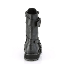 Carregar imagem no visualizador da galeria, Zapatos con plataforma Demonia VALOR-220 Negro Piel vegana
