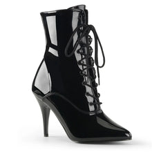 Cargar imagen en el visor de la galería, Tacones Pleaser VANITY-1020 Negro Charol
