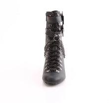 Load image into Gallery viewer, Botines Demonia VIVIKA-128 Negro Piel vegana
