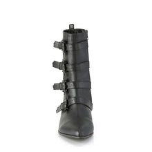 Load image into Gallery viewer, Zapatos con plataforma Demonia WARLOCK-110-B Negro Piel vegana
