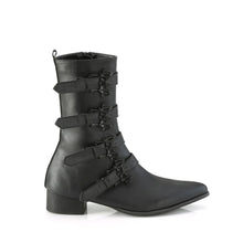 Load image into Gallery viewer, Zapatos con plataforma Demonia WARLOCK-110-B Negro Piel vegana
