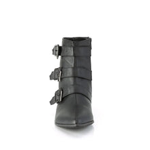 Load image into Gallery viewer, Zapatos con plataforma Demonia WARLOCK-50-C Negro Piel vegana
