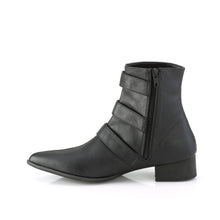 Load image into Gallery viewer, Zapatos con plataforma Demonia WARLOCK-50-C Negro Piel vegana
