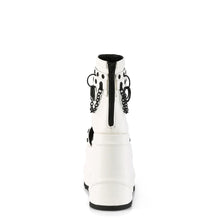 Load image into Gallery viewer, Sandalias Demonia WAVE-22 Blanco Piel vegana
