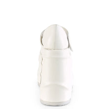 Cargar imagen en el visor de la galería, Zapatos con plataforma Demonia WAVE-32 Blanco Piel vegana
