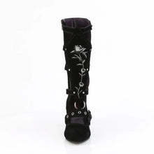Carregar imagem no visualizador da galeria, Botas Demonia WHIMSY-118 Negro Ante vegano
