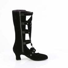Carregar imagem no visualizador da galeria, Botas Demonia WHIMSY-118 Negro Ante vegano
