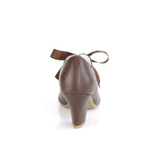 Cargar imagen en el visor de la galería, Tacones Pin Up Couture WIGGLE-32 Dark Marrón Piel
