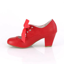 Cargar imagen en el visor de la galería, Tacones Pin Up Couture WIGGLE-32 Rojo Piel Sintética
