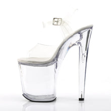 Cargar imagen en el visor de la galería, Tacones Pleaser XTREME-808 Transparente
